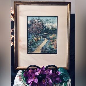 Hand Colored Photograph “ Joy Path” by Wallace Nutting